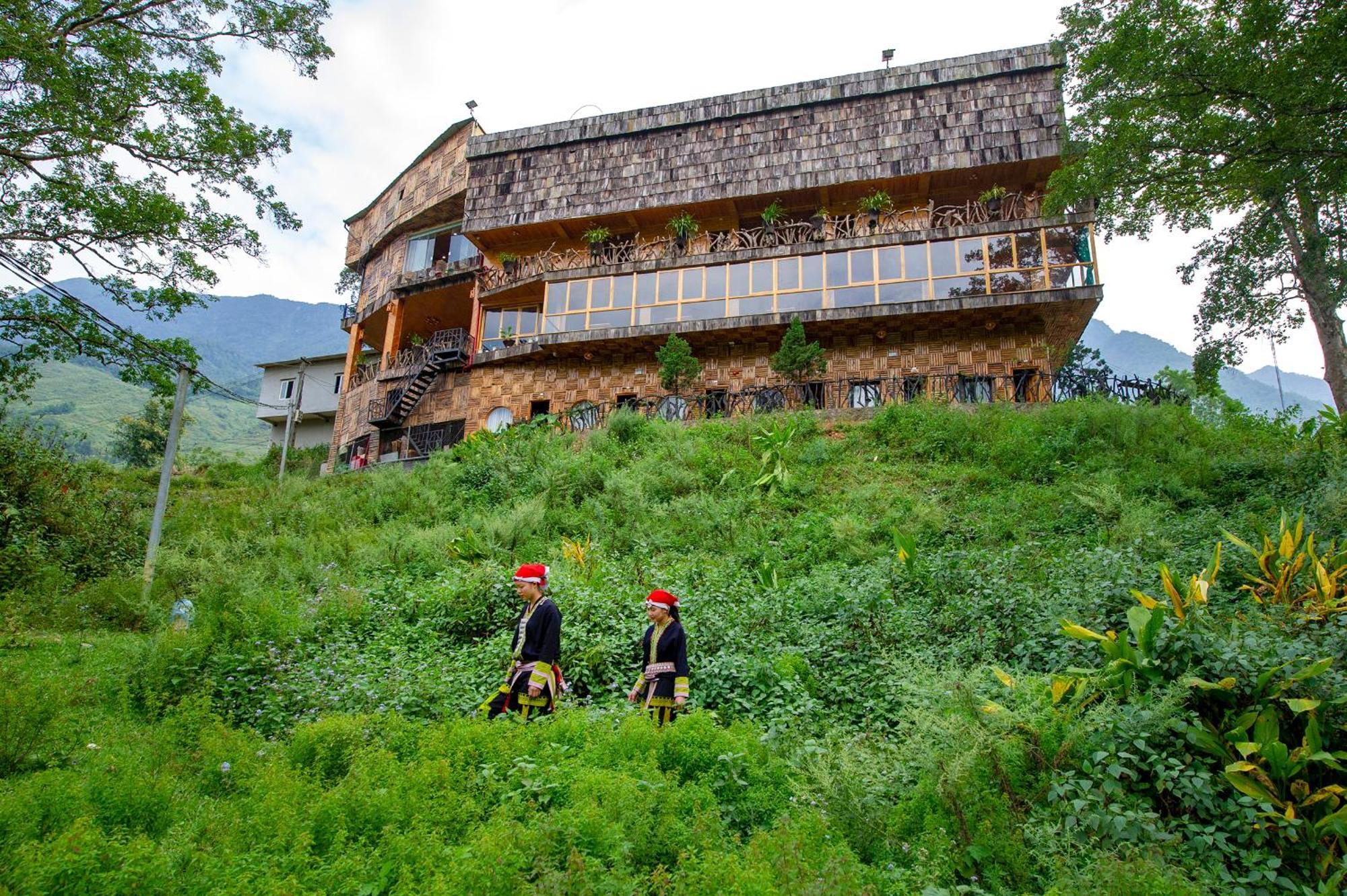 ホテル Mt House サパ エクステリア 写真